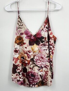 Express Floral tank top Sz M